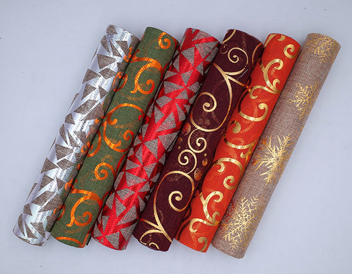 ราคาดี 9gsm Organza Tulle Rolls สําหรับการบรรจุของขวัญ เนื้อผ้ากันสแตตติก ออนไลน์