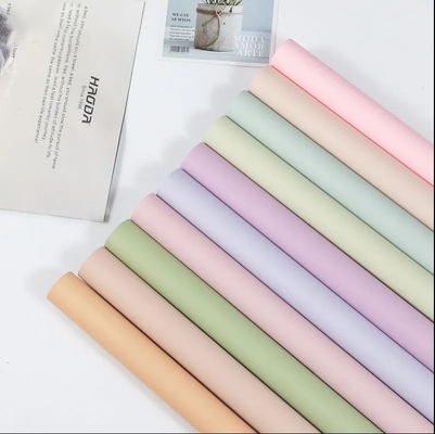 ราคาดี กระดาษบรรจุดอกไม้แมคคารอน สีแข็ง เหมาะสําหรับอุตสาหกรรมงานช่างของขวัญ ออนไลน์