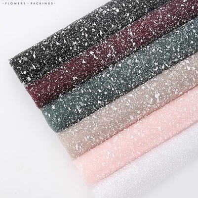 ราคาดี กระดาษบรรจุผ้าหิมะแบบแฟนซี สีสดใส สําหรับบรรจุดอกไม้ ออนไลน์