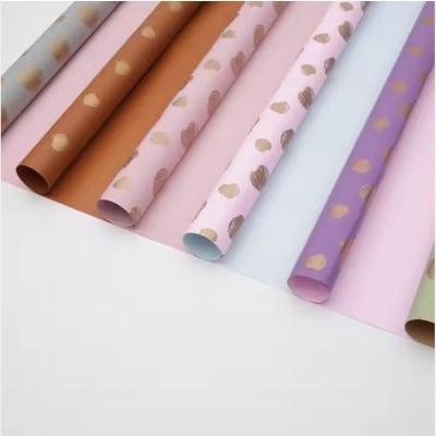 ราคาดี กระดาษบรรจุดอกไม้หลายสี สําหรับดอกไม้ตามสั่ง กระดาษบรรจุของขวัญเกาหลีกันน้ํา ออนไลน์