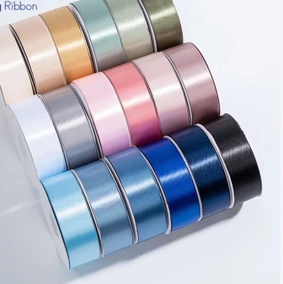 ราคาดี 1-1/2 นิ้ว ริบบอนสองด้าน ริบบอนสีตามสั่งสําหรับการบรรจุของขวัญ ออนไลน์