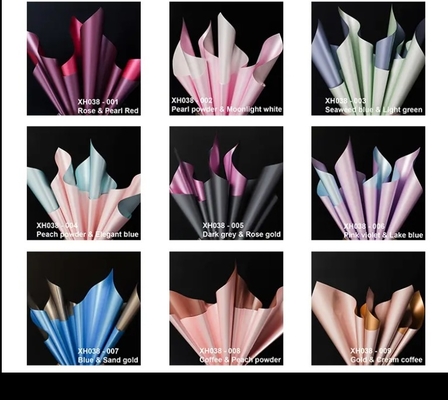 ราคาดี กระดาษบรรจุดอกไม้วันแม่ 9 สี กระดาษขนมหมอกสําหรับบรรจุดอกไม้ ออนไลน์