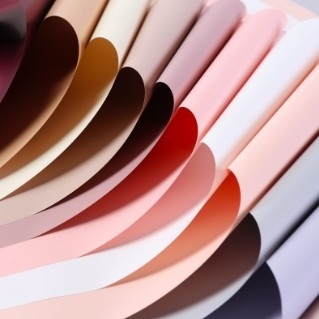 ราคาดี กระดาษบรรจุดอกไม้รักครั้งแรกในสไตล์เกาหลี กระดาษสีแข็งสําหรับวัสดุดอกไม้กันน้ําศิลปะ ออนไลน์