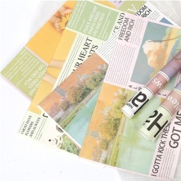 ราคาดี หนังสือพิมพ์อังกฤษ กระดาษบรรจุดอกไม้ใน 2 สี สําหรับบรรจุของขวัญ ออนไลน์