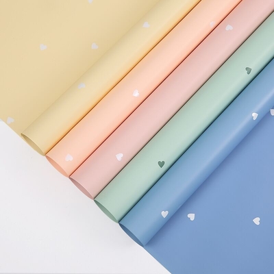 ราคาดี วันวาเลนไทน์ หัวใจ-พิมพ์ Oya กระดาษ กันน้ํา สีแข็ง กระดาษบรรจุดอกไม้สําหรับดอกไม้ ดอกไม้เกรด 56cm * 56cm ตามต้องการ ออนไลน์