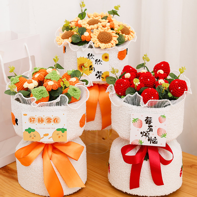 ราคาดี ของขวัญวันเกิดดอกไม้ผูกด้วยมือ สําหรับวันวาเลนไทน์ / คริสต์มาส ของขวัญสําหรับแฟนและเพื่อนที่ดีที่สุด ออนไลน์