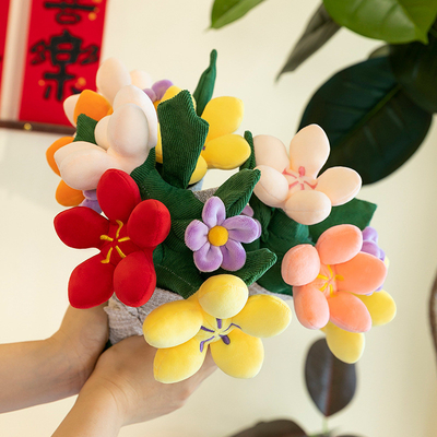 ราคาดี ดอกไม้หลากหลาย 10x30 ซม. ดอกไม้พวงพรรษา ตุ๊กตาแต่งงาน สนุก สนุกจริง ดอกไม้พวงพรรษามือสําหรับเด็กผู้หญิง ของขวัญโรแมนติก ออนไลน์