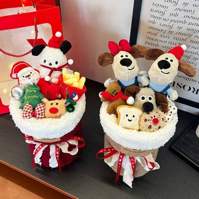 ราคาดี 22x37cm ดอกไม้ลูกตุ๊กตาขาว ของขวัญพิเศษสําหรับแฟนหรือแฟน ออนไลน์