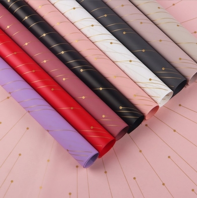 ราคาดี จุดเริ่มต้นของ Milan Paper Love: กระดาษบรรจุดอกไม้ที่มีสีทองแดงระดับสูง กระดาษดอกไม้กระดาษดอกไม้ กระดาษพลาสติกกันน้ํา ออนไลน์