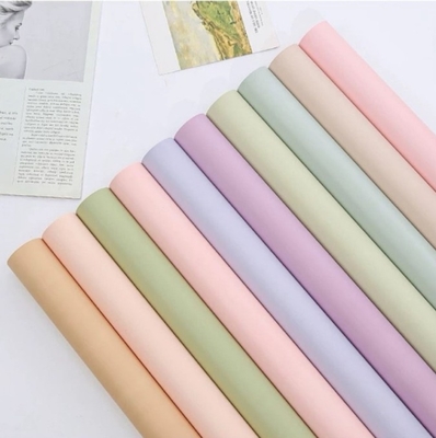 ราคาดี กระดาษบรรจุดอกไม้แบบเกาหลี สีแข็ง กระดาษบรรจุดอกไม้สีเทียมแบบเกาหลี ออนไลน์
