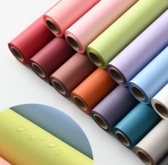 ราคาดี กระดาษทาสีระดับสูง สีแข็ง กันน้ํา ทนทาน และหนา กระดาษบรรจุดอกไม้ ออนไลน์