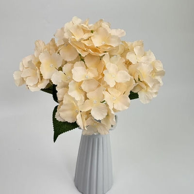 ราคาดี Artificial hydrangea with leaves, artificial flower wedding setting, wedding signage decoration, home placement ออนไลน์