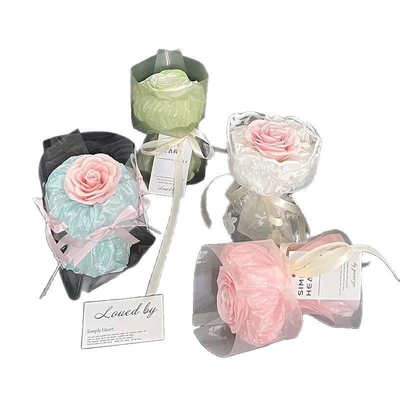 ราคาดี Ins candy colored mini flower bouquet simulation floral soap flower finished product surprise romantic craftsmanship stall Wholesale and retail ออนไลน์