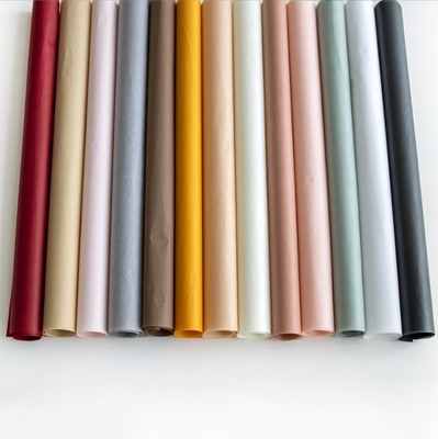 หลายสี กระดาษบรรจุดอกไม้ พีร ผ้าใบและพีรเลสเซนต์ ตัวเลือก
