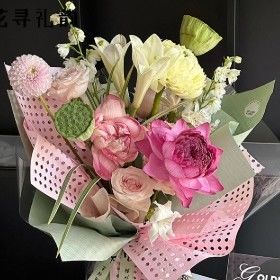 ราคาดี เจาะหน้าต่างตะวันตก ไม้ไผ่ เฟิงหัว กระดาษจัดดอกไม้ กระดาษห่อดอกไม้ ออนไลน์