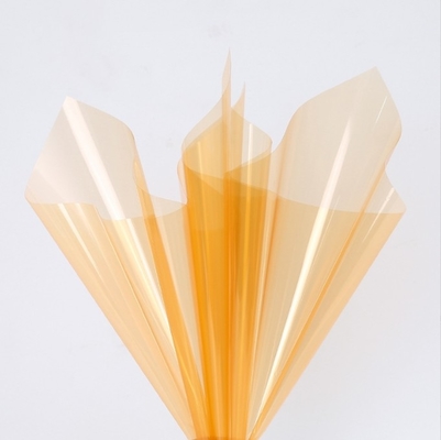 ราคาดี กระดาษหนังเจลลี่กันฝุ่นหนา สีครึ่งโปร่ง Cellophane สําหรับการบรรจุดอกไม้กันน้ํา ขนาด 58*58cm ออนไลน์