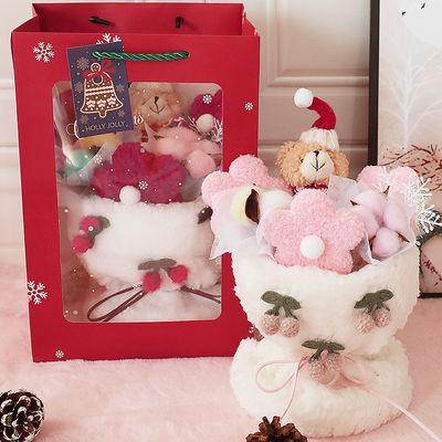 ราคาดี ของขวัญวันวาเลนไทน์และวันคริสต์มาสสําหรับแฟนและเพื่อนที่ดีที่สุดของคุณ: การจัดเตรียมตู้ที่มีตุ๊กตา, ดอกไม้, ของเล่นที่ทําด้วยมือและของขวัญดอกไม้ ออนไลน์