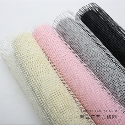 50*50cm กระดาษสไตล์เกาหลี ดอกไม้ศิลปะสแควร์ เน็ตสําหรับ DIY ทําด้วยมือ ดอกไม้ดอกไม้
