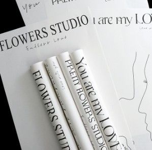 ราคาดี กระดาษห่อดอกไม้กันน้ำลายดอกไม้ 57*57 ซม. เรียบง่าย อินเทอร์เน็ตเซเลบริตี้ เวลาจัดส่ง 30-45 วัน ออนไลน์