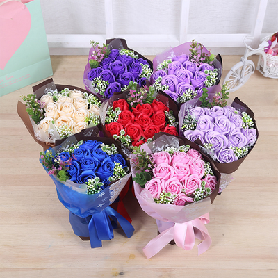 ราคาดี ขายปลีก ของขวัญวันวาเลนไทน์ ซาบอนเทียม ดอกไม้ดอกกุหลาบสําหรับของขวัญแต่งงาน ออนไลน์