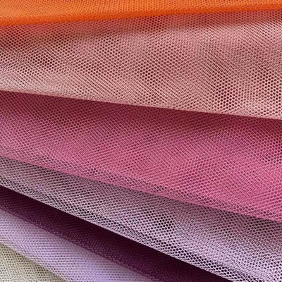ราคาดี 100% ไนลอน 40D หกเหลี่ยม ออร์แกนซ่า Tulle ม้วน 60 นิ้ว 72 นิ้วกว้าง Tulle ออนไลน์