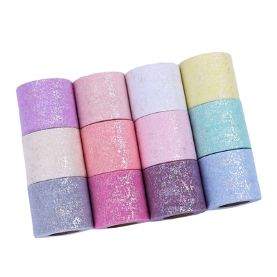 ราคาดี Hot Stamped Dots Tutu Tulle Roll ผ้าโพลีเอสเตอร์ ออร์แกนซ่า 100% 10gsm ออนไลน์