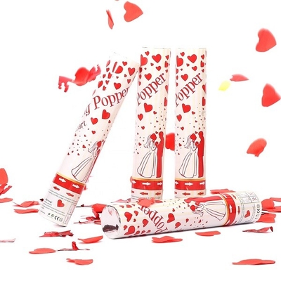 ราคาดี 30 ซม. ฟอยล์หัวใจสีแดง Party ลูกปา Cannon Shooter กลางแจ้งในร่ม Use ออนไลน์
